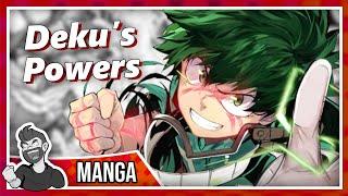 Deku's One For All Powers Explained... Kind Of...