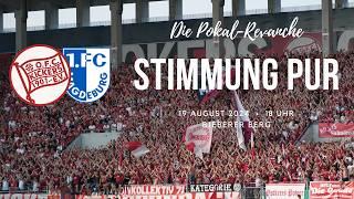 DAS TRAUMA IST BESIEGT! SENSATIONELLE STIMMUNG IM DFB-POKAL (KICKERS OFFENBACH - 1. FC MAGDEBURG)