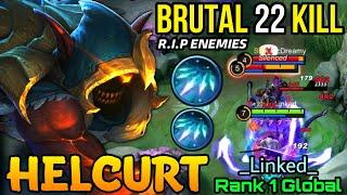 22 Kills Helcurt Butral DMG Build! - Top 1 Global Helcurt by _Linked_ - MLBB