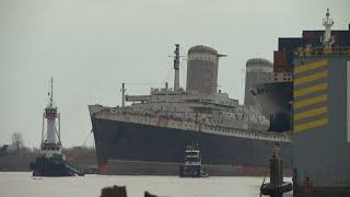 WATCH: SS United States pulls into Mobile, Alabama