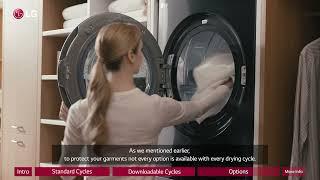 [LG Dryers] Cycles and Options