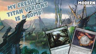 My Freshest Titan Variant is a BOMB! | Amulet Titan | Modern Prelim | MTGO