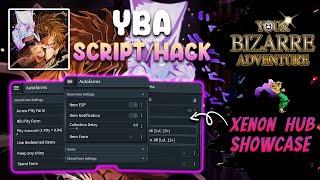 [YBA] Your Bizarre Adventure Script/Hack Xenon Hub | Auto Farm Quest, Lucky Arrow, Shiny/Stand Farm