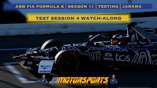  ABB FIA Formula E | 2024-25 | Season 11 | #FETesting | Test Session 4 Watch-Along