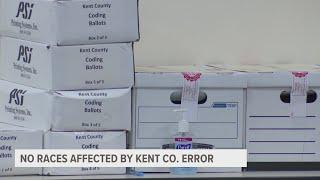 Kent County election error does not affect race results