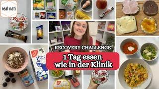 1 TAG ESSEN WIE IN DER KLINIK ️‍🩹 ED Recovery  Parkland Klinik Food Challenge Full Day Of Eating