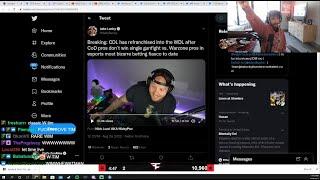 TIMTHETATMAN SAYS CDL PROS BETTER THAN WARZONE PROS (REACTION)