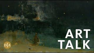 Art Talk: Nocturne in Black and Gold, the Falling Rocket