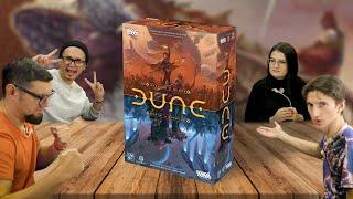 Настольная игра ДЮНА: ВОЙНА ЗА АРРАКИС  DUNE: WAR FOR ARRAKIS летсплей, играем, обзор, стратегия