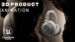 Unreal Engine 5 | 3D Product Animation - Headphones