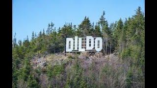 Exploring around the town of Dildo, Newfoundland, Canada