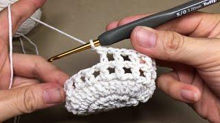 Crochet a water bottle holder easy pattern for beginner,step by step,crochet tumbler.Eng.sub