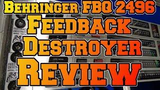 Behringer FBQ 2496 Feedback Destroyer - Review auf Deutsch