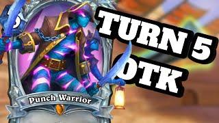 Punch Warrior is insane - Hearthstone Wild