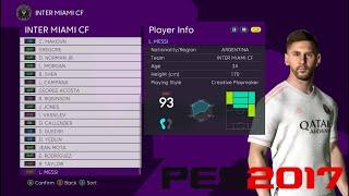 PES 2017 OPTION FILE UPDATE TRANSFER SEASON 2023/2024 SMOKE PATCH