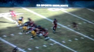 Madden12 Passing Attack against the STEELERS