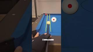 Difficult Bank Shot Made Easy | Pool Aiming System #8ballpool #billiard #poolshots #trickshots