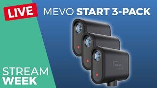  A 3-camera livestreaming kit in the palm of your hand - LIVE DEMO Mevo Start 3-Pack // STREAM WEEK