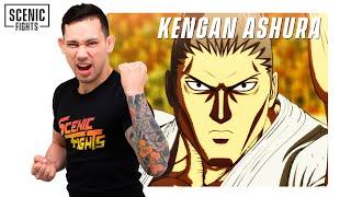 MMA Fighter Breaks Down Kengan Ashura Anime Fight Scene | Akoya Seishu vs Cosmo Imai | Scenic Fights