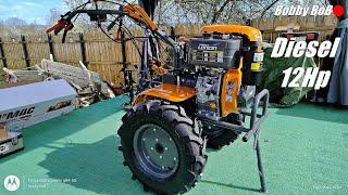 O'Mac MC 12000e-d 462cc 12 Hp - diesel / Two wheel tractor