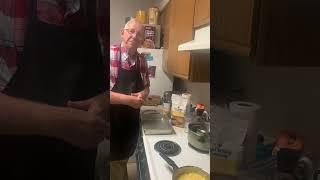 CRUNCHY FRIED POLENTA. ( Corn meal mush)