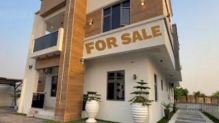 INSIDE A  4 BEDROOM  DETACHED HOUSE  FOR SALE IN LEKKI, LAGOS NIGERIA