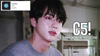 A lil compilation of BTS Jin's isolated adlibs with vocal showcase | 방탄소년단진