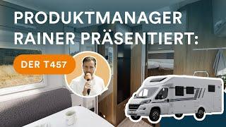 Wohnmobil | Teilintegrierter | Fahrzeugvorstellung | bis zu 5 Schlafplätze | Carado T457