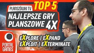 Planszówki TV - Top5 Najlepsze planszowe gry 4x!