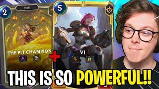 This NEW Card is Not Okay... BURST SPEED DAMAGE?? - Legends of Runeterra