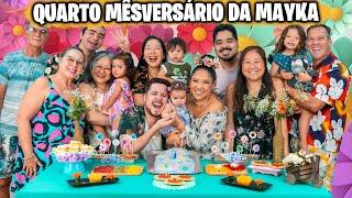 QUARTO MÊSVERSÁRIO DA MAYKA | Blog das irmãs