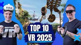 10 VR-Spiele für Quest, PCVR und PSVR2, die du 2025 NICHT verpassen darfst!