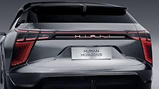 Human Horizons - HiPhi 1 “NT Doors”, programmable DLP headlights and ISD