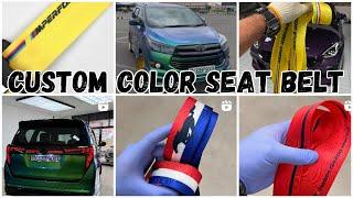 Seat Belt Customized | Hydrodipping | All India | DIPMAN Kochi