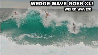 PUERTO RICO WEDGE WAVE GOES XL! (WEIRD WAVES Ep 69)