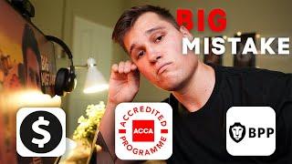 I WAS WRONG - My 5 Biggest Regrets Before Studying ACCA