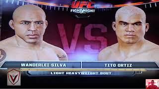 Wanderlei Silva Vs Tito Ortiz - UFC Undisputed 3 Fight Simulation