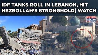 IDF Blows Up Houses In Lebanon| On Cam: Troops & Tanks In Action| Hezbollah's Strongholds Hit| Watch