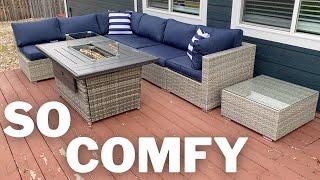 Best Patio Furniture Set On Amazon | Best Choice Products Wicker Furniture Review