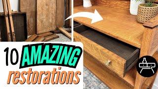 JAW DROPPING before & after furniture makeovers- BEST OF 2024