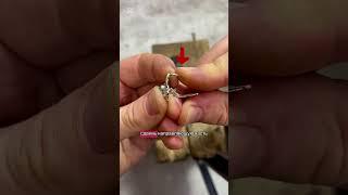 Не застегивается сережка? #казахстан #jewelry #ювелирныеизделия #золото #лайфхак #экибастуз #ювелир