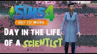 The Sims 4: Day in the Life of a Scientist  - ALIEN INFILTRATION