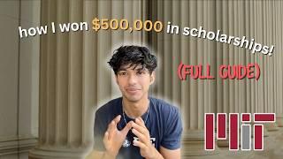 How To Actually Win Scholarships in 2025 (Full Guide)