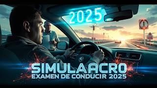 SIMULACRO Real del EXAMEN de Conducir en MÓSTOLES 2025 | Aprobado a la Primera