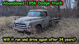 1956 Dodge last on the road 34 years ago, will it run and drive?