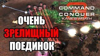 ТОПОВЫЙ БОЙ С КРУПНЫМИ СРАЖЕНИЯМИ В C&C 3: KANE'S WRATH