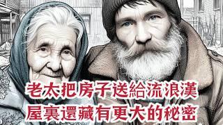 一個老太太臨終前把房子送給了無家可歸的男子，男子進屋後立刻被驚呆了