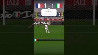 Italy VS France penalties #shorts #football #efootball #pes PES 2006