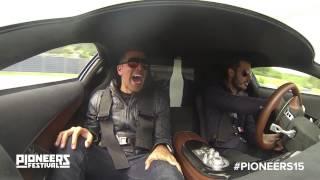 Pioneers-X: Bobak Ferdowsi first time in a Rimac Concept One (over 1000hp)