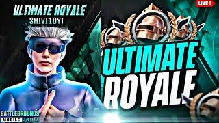 Rank Push Ultimate Royale | #bgmi #bgmilive #giveaway  | RP giveaway on 500 Subs